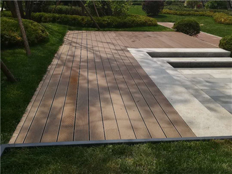 大同塑木地板工程案例