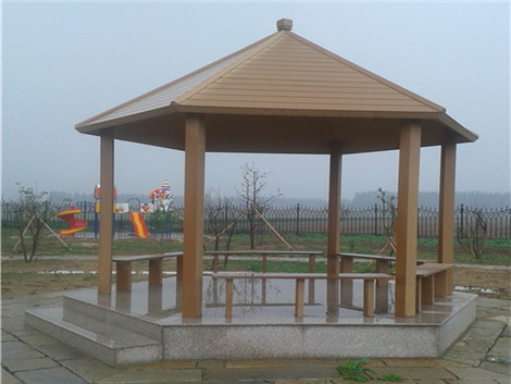 佳木斯塑木涼亭長(zhǎng)凳