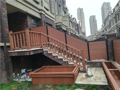 大同塑木地板工程案例