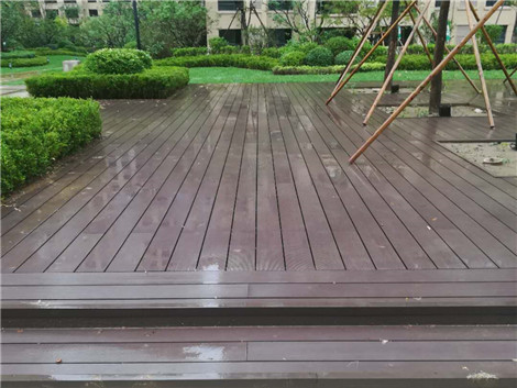 大同塑木地板工程案例