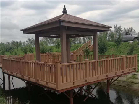 大同塑木地板工程案例