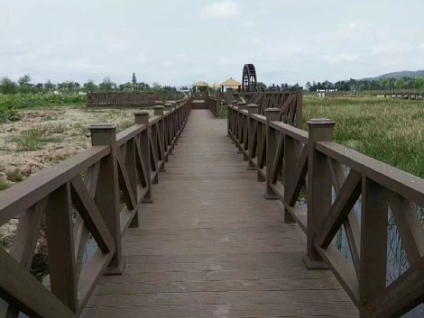 瀘水塑木地板工程案例