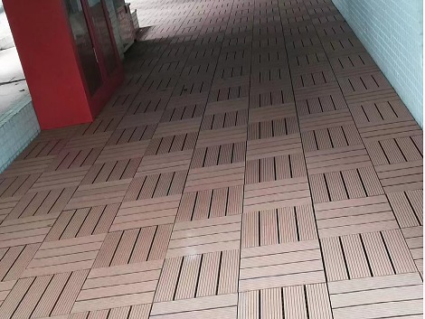 運(yùn)城塑木地板工程案例