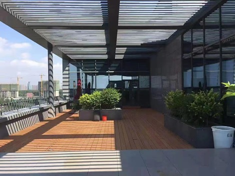 大同塑木地板工程案例