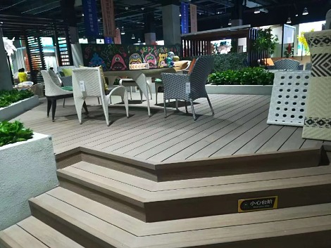 大同塑木地板工程案例