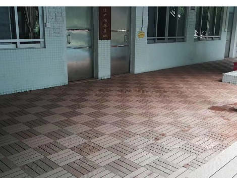 運(yùn)城塑木地板工程案例